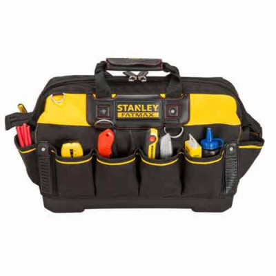 Купить Сумка для инструмента FatMax, закрытая STANLEY 1-93-950. Официальный магазин Dewalt Украина. Фирменный инструмент и оборудовние DeWALT, STANLEY, BLACK+DECKER, BOSTITCH