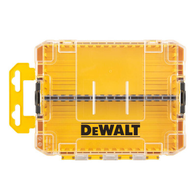 Купити Футляр для біт системи TSTAK Tough Case М DeWALT DT70802. Офіційний магазин Dewalt Україна. Фірмовий інструмент та обладнання DeWALT, STANLEY, BLACK+DECKER, BOSTITCH