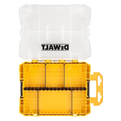 Купити Футляр для біт системи TSTAK Tough Case М DeWALT DT70802. Офіційний магазин Dewalt Україна. Фірмовий інструмент та обладнання DeWALT, STANLEY, BLACK+DECKER, BOSTITCH