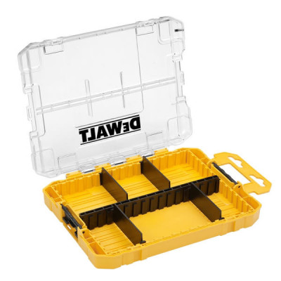 Купити Футляр для біт системи TSTAK Tough Case М DeWALT DT70802. Офіційний магазин Dewalt Україна. Фірмовий інструмент та обладнання DeWALT, STANLEY, BLACK+DECKER, BOSTITCH