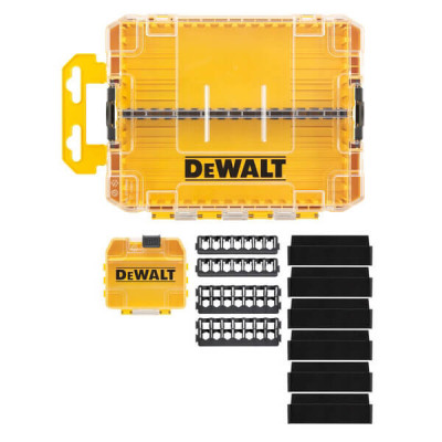Купити Футляр для біт системи TSTAK Tough Case М DeWALT DT70802. Офіційний магазин Dewalt Україна. Фірмовий інструмент та обладнання DeWALT, STANLEY, BLACK+DECKER, BOSTITCH