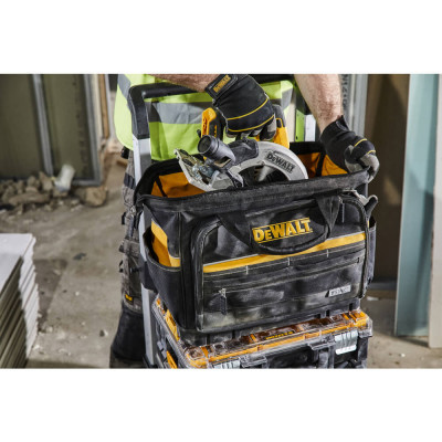 Купить Сумка закрытого типа DeWALT DWST82991-1. Официальный магазин Dewalt Украина. Фирменный инструмент и оборудовние DeWALT, STANLEY, BLACK+DECKER, BOSTITCH