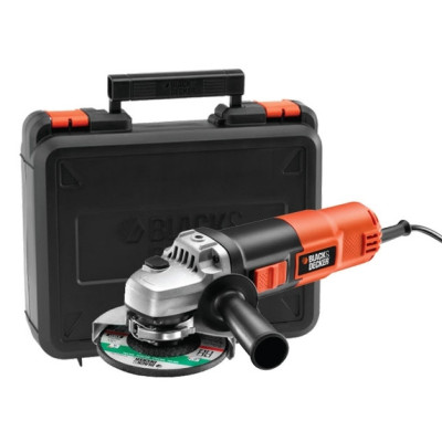 Купить Шлифмашина угловая - болгарка сетевая BLACK+DECKER KG912. Официальный магазин Dewalt Украина. Фирменный инструмент и оборудовние DeWALT, STANLEY, BLACK+DECKER, BOSTITCH
