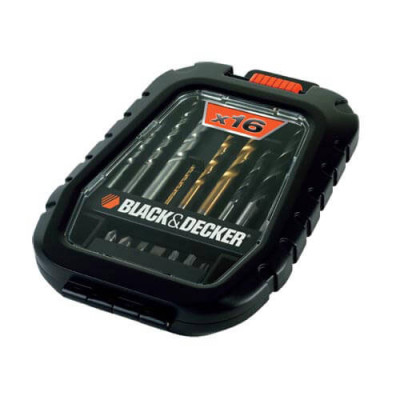 Купить Набор из 16 предметов BLACK&DECKER A7186. Официальный магазин Dewalt Украина. Фирменный инструмент и оборудовние DeWALT, STANLEY, BLACK+DECKER, BOSTITCH
