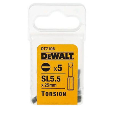 Купить Набор бит DeWALT DT7106. Официальный магазин Dewalt Украина. Фирменный инструмент и оборудовние DeWALT, STANLEY, BLACK+DECKER, BOSTITCH