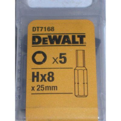 Купить Набор бит DeWALT DT7168. Официальный магазин Dewalt Украина. Фирменный инструмент и оборудовние DeWALT, STANLEY, BLACK+DECKER, BOSTITCH