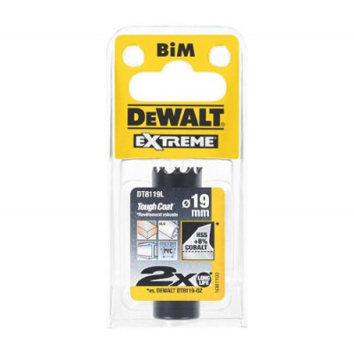 Купити Цифенбор-коронка біметалічна EXTREME LongLife DeWALT DT8119L. Офіційний магазин Dewalt Україна. Фірмовий інструмент та обладнання DeWALT, STANLEY, BLACK+DECKER, BOSTITCH