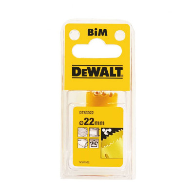 Купить Цифенбор-коронка биметаллическая DeWALT DT83022. Официальный магазин Dewalt Украина. Фирменный инструмент и оборудовние DeWALT, STANLEY, BLACK+DECKER, BOSTITCH