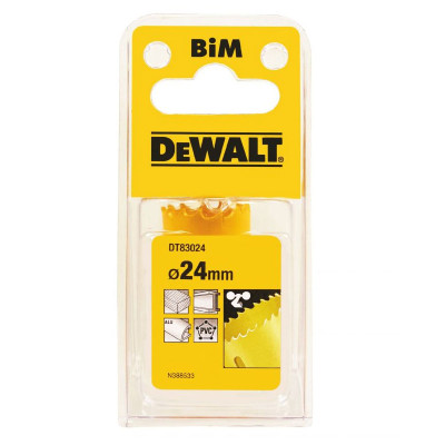 Купить Цифенбор-коронка биметаллическая DeWALT DT83024. Официальный магазин Dewalt Украина. Фирменный инструмент и оборудовние DeWALT, STANLEY, BLACK+DECKER, BOSTITCH