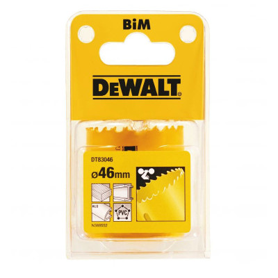 Купить Цифенбор-коронка биметаллическая DeWALT DT83046. Официальный магазин Dewalt Украина. Фирменный инструмент и оборудовние DeWALT, STANLEY, BLACK+DECKER, BOSTITCH
