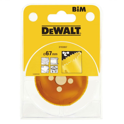 Купить Цифенбор-коронка биметаллическая DeWALT DT83067. Официальный магазин Dewalt Украина. Фирменный инструмент и оборудовние DeWALT, STANLEY, BLACK+DECKER, BOSTITCH
