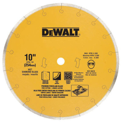 Купити Диск алмазний DeWALT DT3734. Офіційний магазин Dewalt Україна. Фірмовий інструмент та обладнання DeWALT, STANLEY, BLACK+DECKER, BOSTITCH