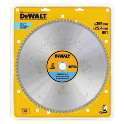 Купить Диск пильный METAL CUTTING DeWALT DT1917. Официальный магазин Dewalt Украина. Фирменный инструмент и оборудовние DeWALT, STANLEY, BLACK+DECKER, BOSTITCH