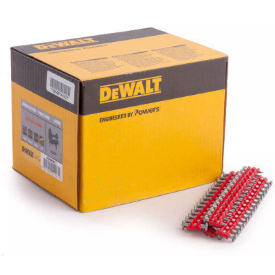 Купить Гвозди оцинкованные для экстра твердого бетона и металла DeWALT DCN8903043. Официальный магазин Dewalt Украина. Фирменный инструмент и оборудовние DeWALT, STANLEY, BLACK+DECKER, BOSTITCH