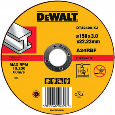 Купити Коло відрізне DeWALT DT42400. Офіційний магазин Dewalt Україна. Фірмовий інструмент та обладнання DeWALT, STANLEY, BLACK+DECKER, BOSTITCH