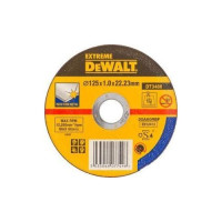 Купити Коло відрізне по металу INOX діаметр 125 мм DeWALT DT3486-QZ. Офіційний магазин Dewalt Україна. Фірмовий інструмент та обладнання DeWALT, STANLEY, BLACK+DECKER, BOSTITCH