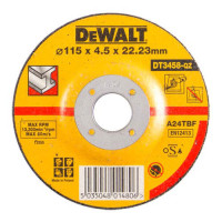 Купить Круг шлифовальный по металлу диаметр 115 мм DeWALT DT3458-QZ. Официальный магазин Dewalt Украина. Фирменный инструмент и оборудовние DeWALT, STANLEY, BLACK+DECKER, BOSTITCH