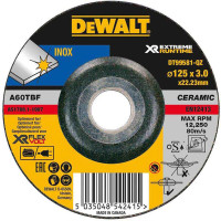 Купить Круг отрезной INOX XR DeWALT DT99581. Официальный магазин Dewalt Украина. Фирменный инструмент и оборудовние DeWALT, STANLEY, BLACK+DECKER, BOSTITCH