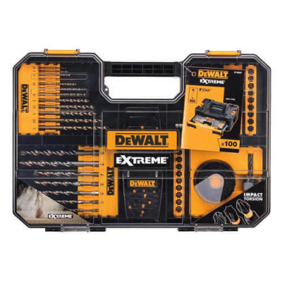 Купить Набор бит и свёрл DeWALT DT70620T. Официальный магазин Dewalt Украина. Фирменный инструмент и оборудовние DeWALT, STANLEY, BLACK+DECKER, BOSTITCH