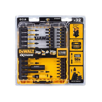 Купить Набор бит DeWALT DT70747T. Официальный магазин Dewalt Украина. Фирменный инструмент и оборудовние DeWALT, STANLEY, BLACK+DECKER, BOSTITCH