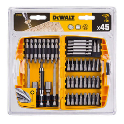 Купить Набор бит и насадок DeWALT DT71518. Официальный магазин Dewalt Украина. Фирменный инструмент и оборудовние DeWALT, STANLEY, BLACK+DECKER, BOSTITCH