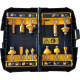 Купить Набор фрез универсальный DeWALT DT90016. Официальный магазин Dewalt Украина. Фирменный инструмент и оборудовние DeWALT, STANLEY, BLACK+DECKER, BOSTITCH