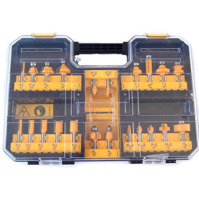 Купить Набор фрез универсальный DeWALT DT90017. Официальный магазин Dewalt Украина. Фирменный инструмент и оборудовние DeWALT, STANLEY, BLACK+DECKER, BOSTITCH