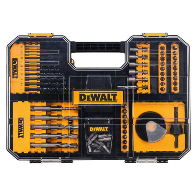 Купить Набор бит и свёрл DeWALT DT71583. Официальный магазин Dewalt Украина. Фирменный инструмент и оборудовние DeWALT, STANLEY, BLACK+DECKER, BOSTITCH