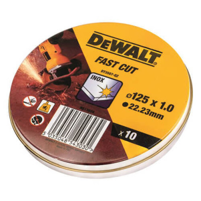 Купити Набір кіл відрізних DeWALT DT3507. Офіційний магазин Dewalt Україна. Фірмовий інструмент та обладнання DeWALT, STANLEY, BLACK+DECKER, BOSTITCH