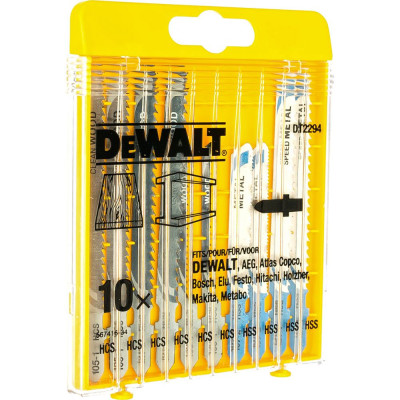 Купити Набір полотен пильных універсальний DeWALT DT2294. Офіційний магазин Dewalt Україна. Фірмовий інструмент та обладнання DeWALT, STANLEY, BLACK+DECKER, BOSTITCH