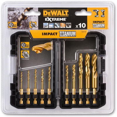 Купити Набір свердел по металу DeWALT DT50050. Офіційний магазин Dewalt Україна. Фірмовий інструмент та обладнання DeWALT, STANLEY, BLACK+DECKER, BOSTITCH