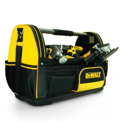 Купити Сумка для інструментів відкрита DeWALT 1-79-208. Офіційний магазин Dewalt Україна. Фірмовий інструмент та обладнання DeWALT, STANLEY, BLACK+DECKER, BOSTITCH