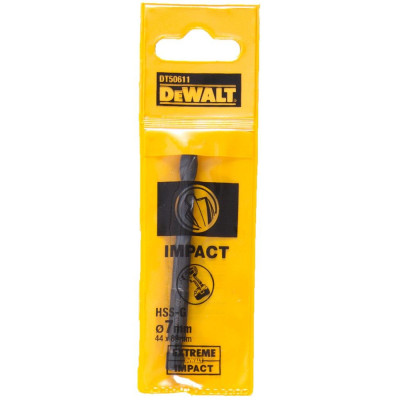 Купить Сверло по металлу EXTREME IMPACT DeWALT DT50611. Официальный магазин Dewalt Украина. Фирменный инструмент и оборудовние DeWALT, STANLEY, BLACK+DECKER, BOSTITCH