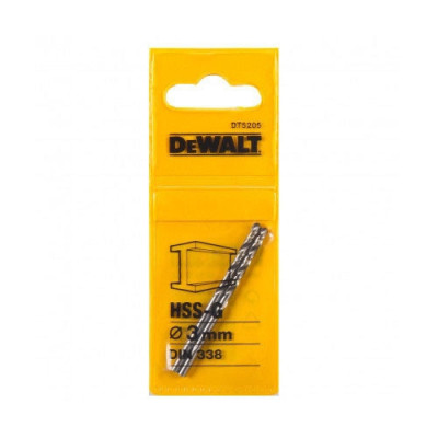 Купити Свердло по металу DeWALT DT5205. Офіційний магазин Dewalt Україна. Фірмовий інструмент та обладнання DeWALT, STANLEY, BLACK+DECKER, BOSTITCH