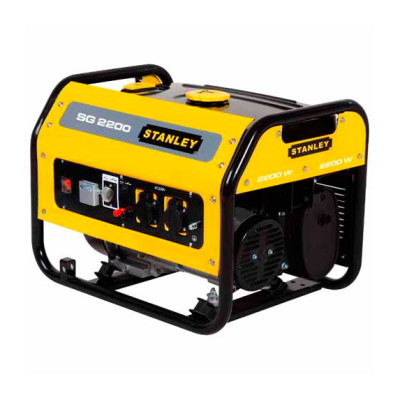 Купити Бензиновий генератор однофазний STANLEY SG2200. Офіційний магазин Dewalt Україна. Фірмовий інструмент та обладнання DeWALT, STANLEY, BLACK+DECKER, BOSTITCH