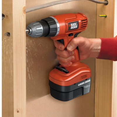 Купити Акумуляторний дриль-шуруповерт BLACK DECKER EPC12CAB. Офіційний магазин Dewalt Україна. Фірмовий інструмент та обладнання DeWALT, STANLEY, BLACK+DECKER, BOSTITCH