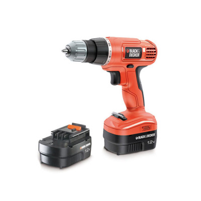 Купити Акумуляторний дриль-шуруповерт BLACK DECKER EPC12CAB. Офіційний магазин Dewalt Україна. Фірмовий інструмент та обладнання DeWALT, STANLEY, BLACK+DECKER, BOSTITCH