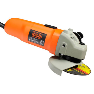 Купить Шлифмашина угловая - болгарка сетевая BLACK+DECKER KG115. Официальный магазин Dewalt Украина. Фирменный инструмент и оборудовние DeWALT, STANLEY, BLACK+DECKER, BOSTITCH