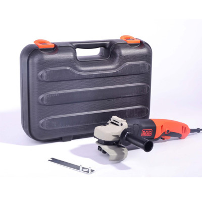 Купить Шлифмашина угловая - болгарка сетевая BLACK+DECKER KG1202K. Официальный магазин Dewalt Украина. Фирменный инструмент и оборудовние DeWALT, STANLEY, BLACK+DECKER, BOSTITCH