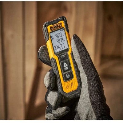 Купити Далекомір лазерний DeWALT DWHT77100. Офіційний магазин Dewalt Україна. Фірмовий інструмент та обладнання DeWALT, STANLEY, BLACK+DECKER, BOSTITCH