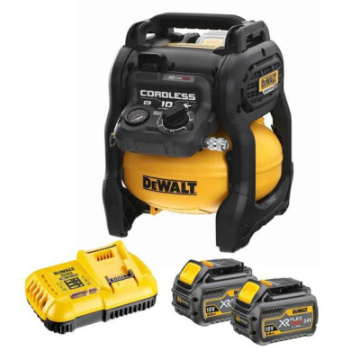 Купити Компресор повітряний акумуляторний DeWALT DCC1054T2. Офіційний магазин Dewalt Україна. Фірмовий інструмент та обладнання DeWALT, STANLEY, BLACK+DECKER, BOSTITCH
