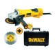 Купити Болгарка, кутова шліфувальна машина DeWALT D28136KD. Офіційний магазин Dewalt Україна. Фірмовий інструмент та обладнання DeWALT, STANLEY, BLACK+DECKER, BOSTITCH