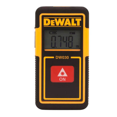 Купити Далекомір лазерний DeWALT DW030PL. Офіційний магазин Dewalt Україна. Фірмовий інструмент та обладнання DeWALT, STANLEY, BLACK+DECKER, BOSTITCH