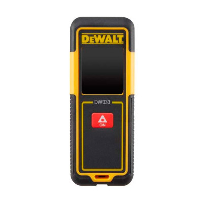 Купити Далекомір лазерний DeWALT DW033. Офіційний магазин Dewalt Україна. Фірмовий інструмент та обладнання DeWALT, STANLEY, BLACK+DECKER, BOSTITCH
