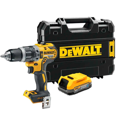 Купити Дриль-шуруповерт акумуляторний безщітковий ударний DeWALT DCD796E1T. Офіційний магазин Dewalt Україна. Фірмовий інструмент та обладнання DeWALT, STANLEY, BLACK+DECKER, BOSTITCH