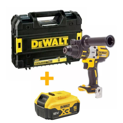 Купити Дриль-шуруповерт акумуляторний безщітковий ударний DeWALT DCD996NT+DCB184. Офіційний магазин Dewalt Україна. Фірмовий інструмент та обладнання DeWALT, STANLEY, BLACK+DECKER, BOSTITCH
