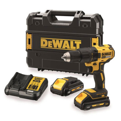 Купити Дриль-шуруповерт акумуляторний безщітковий DeWALT DCD777L2T. Офіційний магазин Dewalt Україна. Фірмовий інструмент та обладнання DeWALT, STANLEY, BLACK+DECKER, BOSTITCH