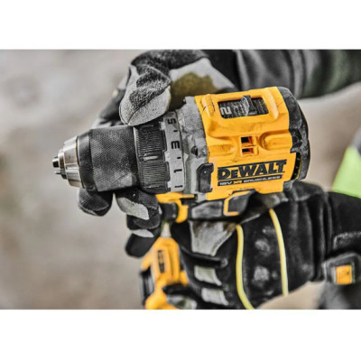 Купити Дриль-шуруповерт акумуляторний безщітковий DeWALT DCD800E1T+DCB183. Офіційний магазин Dewalt Україна. Фірмовий інструмент та обладнання DeWALT, STANLEY, BLACK+DECKER, BOSTITCH