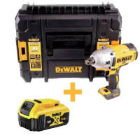 Купить Гайковерт ударный аккумуляторный бесщёточный DeWALT DCF897NT+DCB184. Официальный магазин Dewalt Украина. Фирменный инструмент и оборудовние DeWALT, STANLEY, BLACK+DECKER, BOSTITCH