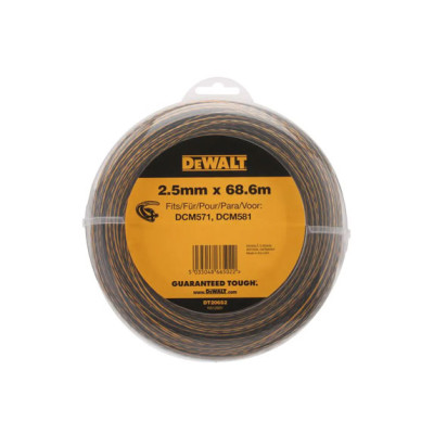 Купити Косильна жилка DeWALT DT20652. Офіційний магазин Dewalt Україна. Фірмовий інструмент та обладнання DeWALT, STANLEY, BLACK+DECKER, BOSTITCH
